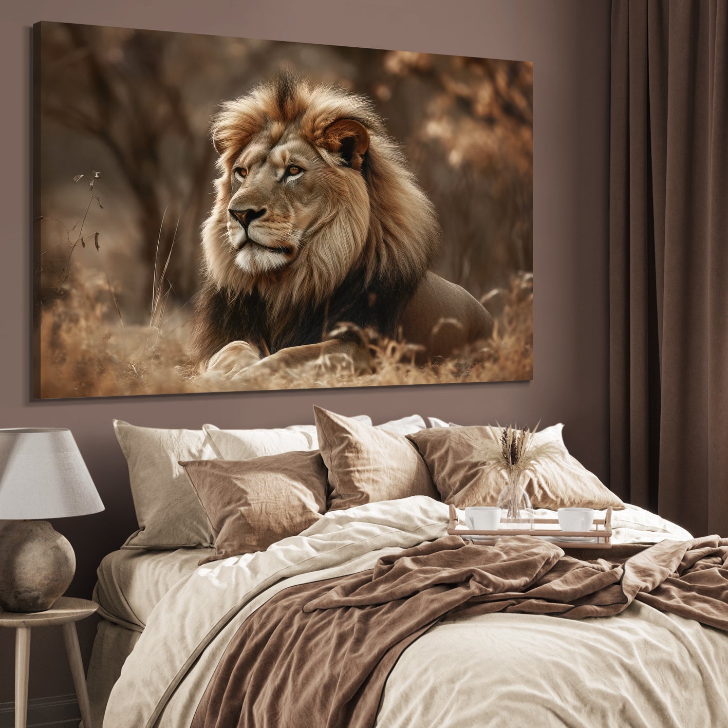 Wall Absorber - Regal Lion
