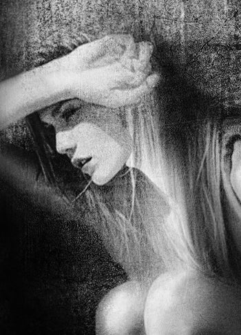 Canvastavla - Angel in the Shadows