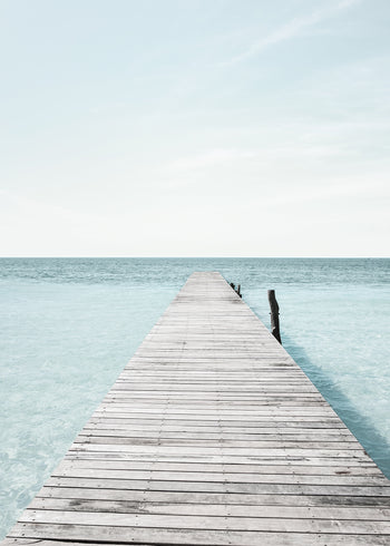 Canvastavla - Tropical Sea