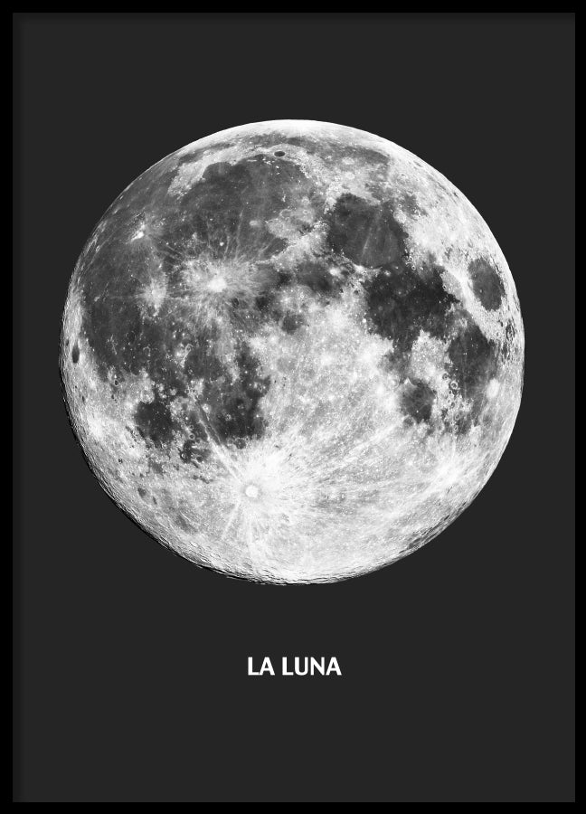 Full moon against dark background