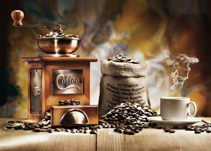 Canvastavla - Coffee break