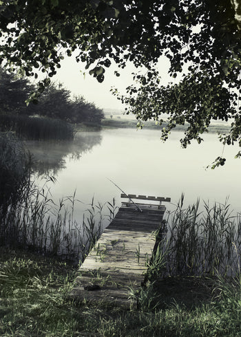 Canvastavla - Fishing Bridge