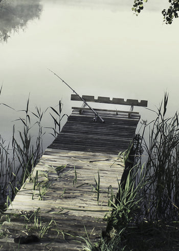 Canvastavla - Fishing Bridge