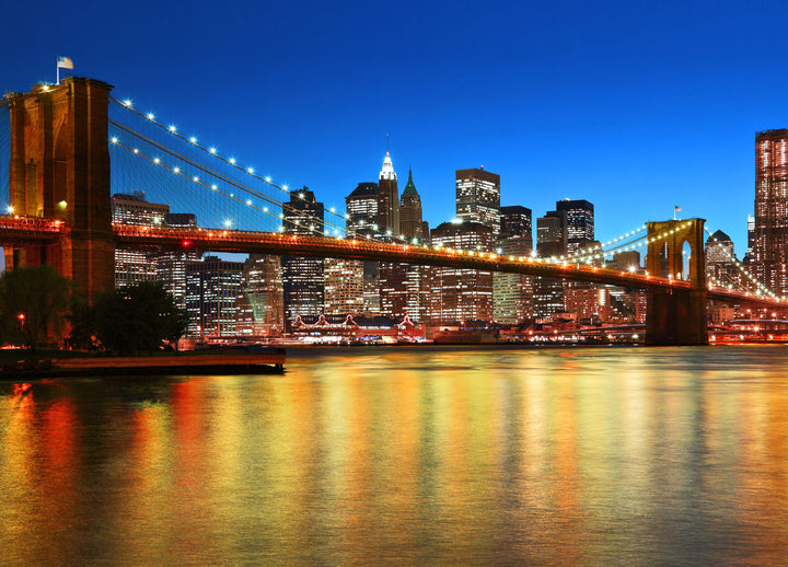 Canvastavla - New York at night