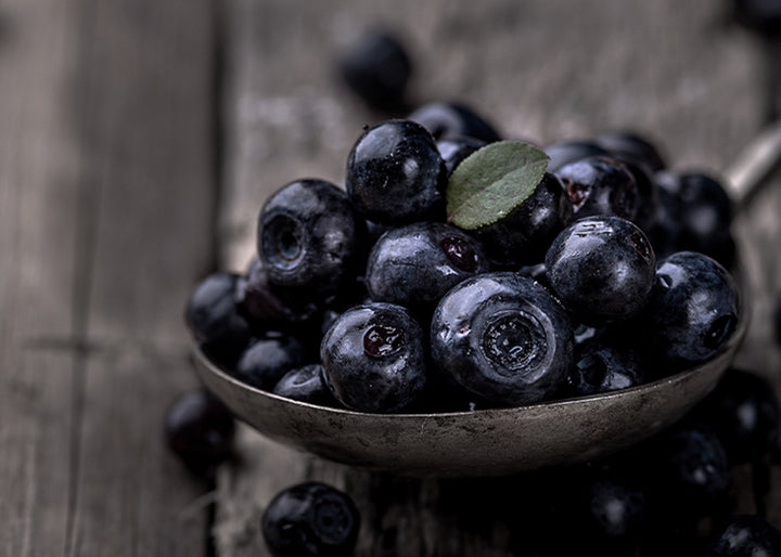 Canvastavla - Blueberries