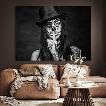 Ljuddämpande tavla - Skeleton