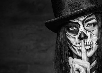 Canvastavla - Skeleton