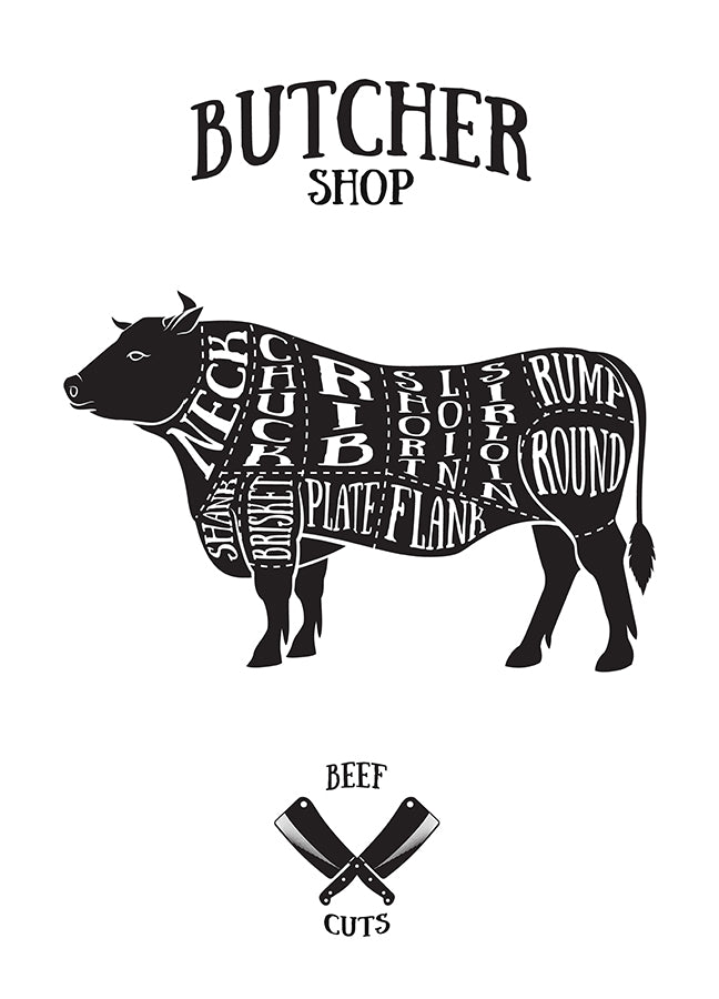 Poster - Butcher Shop