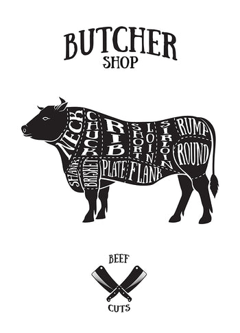 Poster - Butcher Shop