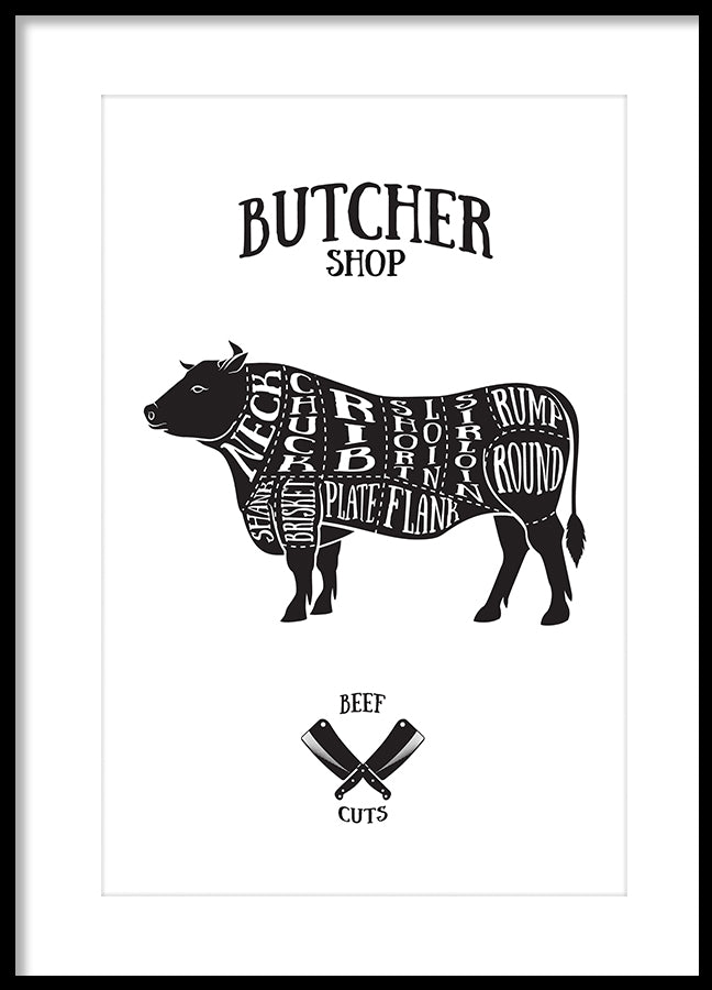 Poster - Butcher Shop
