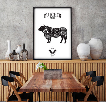 Poster - Butcher Shop