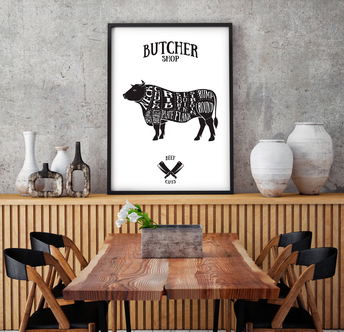 Poster - Butcher Shop