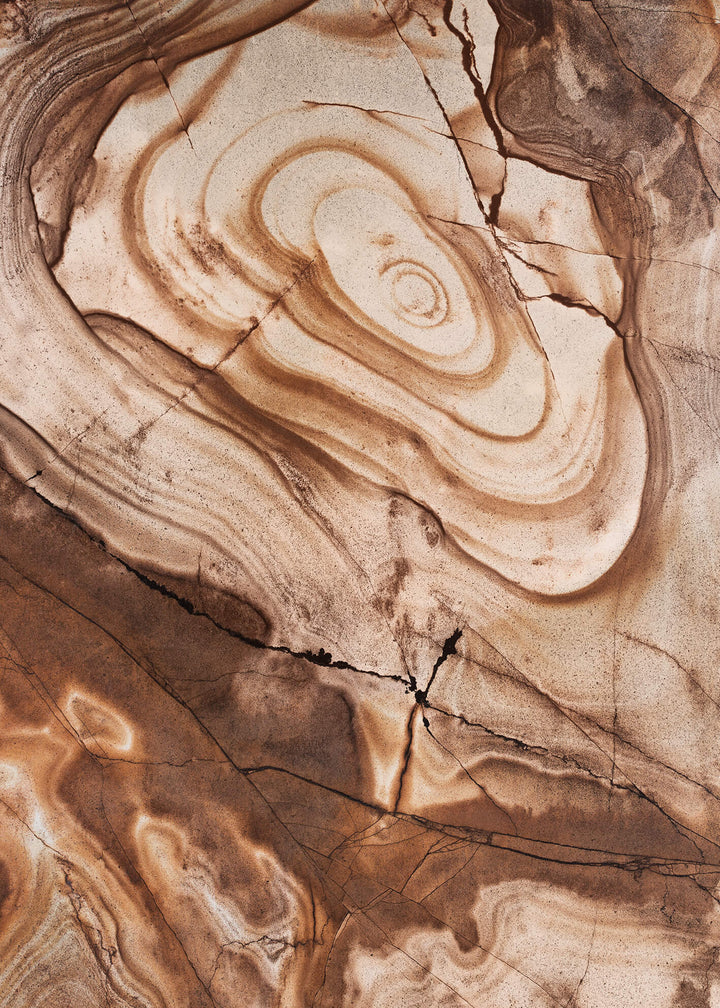 Canvastavla - Swirling Wood