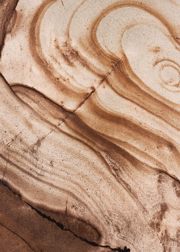 Canvastavla - Swirling Wood