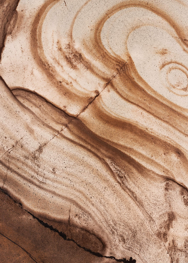 Canvastavla - Swirling Wood