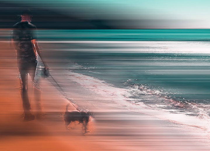 Canvastavla - Doggy Promenade