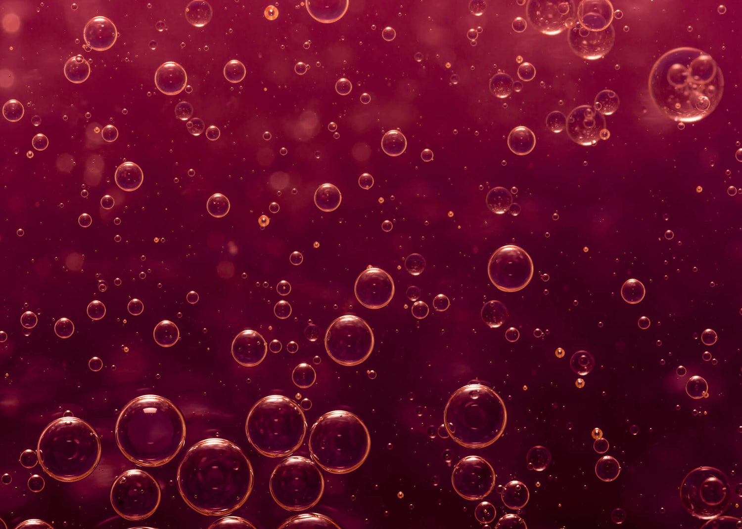 Canvastavla - Bubbel viva magenta