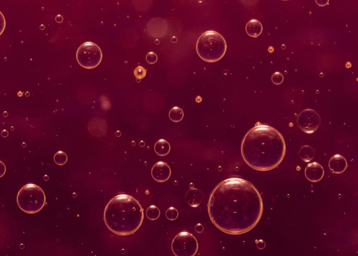 Canvastavla - Bubbel viva magenta
