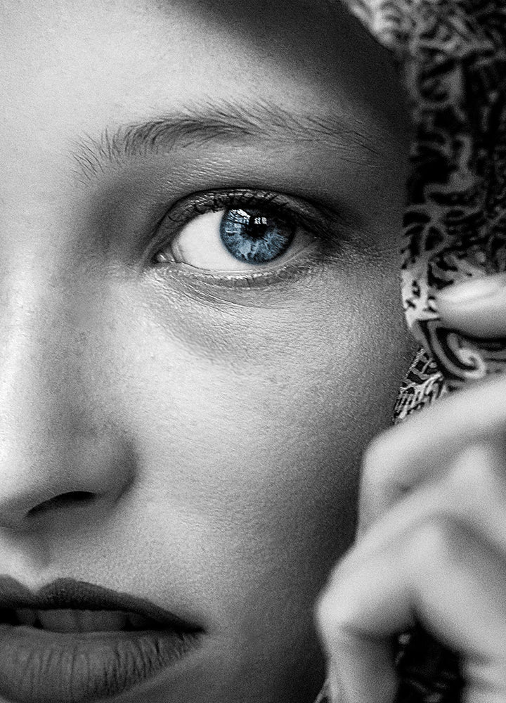 Canvastavla - Blue Stare
