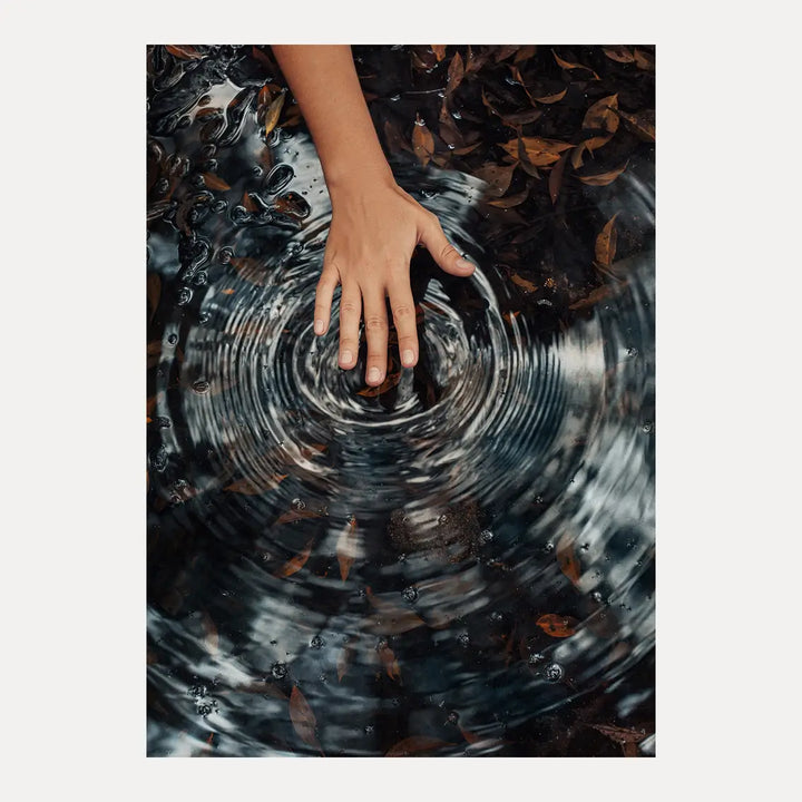 Poster - Circles On Water