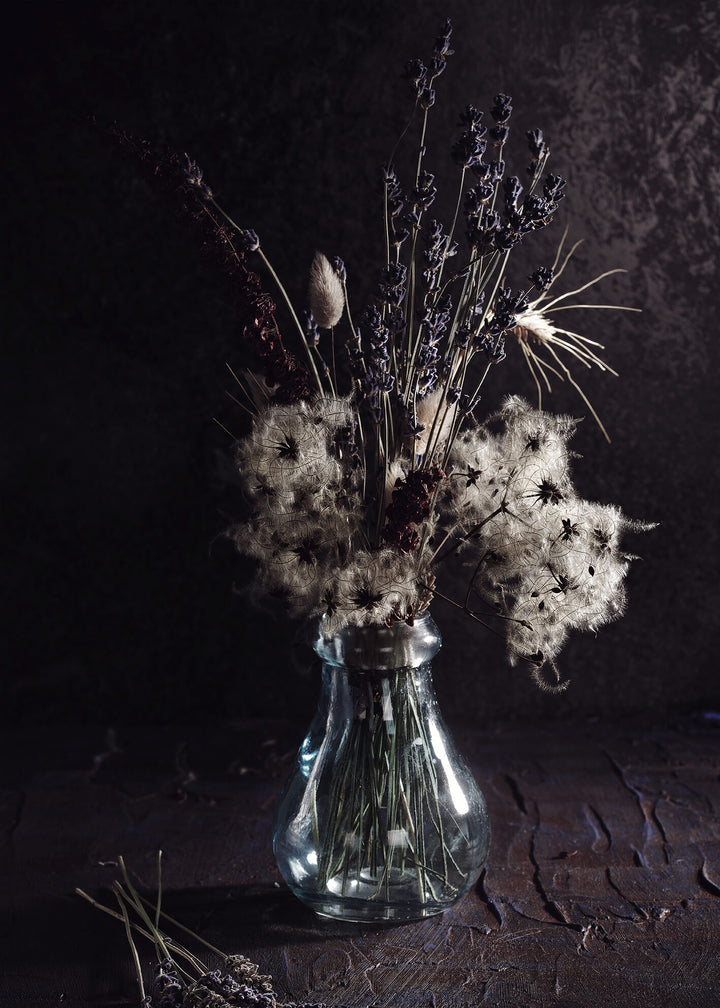 Canvastavla - Bunch vase