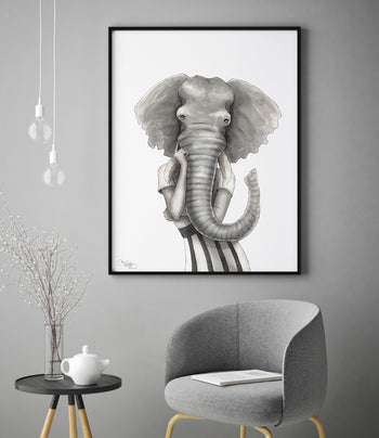 Poster - Katarina Vintrafors - Elephant Woman