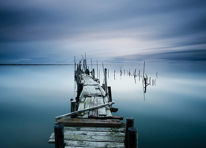 Canvastavla - Old Dock