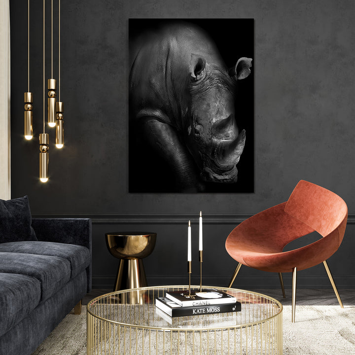 Canvastavla - Horn