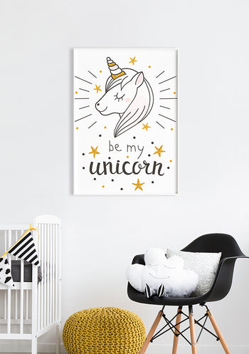 Poster - Be my Unicorn