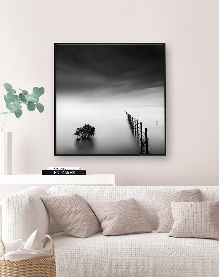 Poster - Fence in the Lake