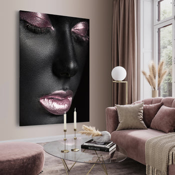 Canvastavla - Black & Pink