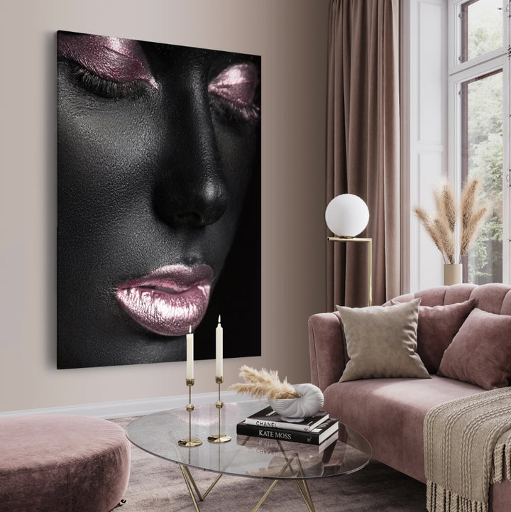 Canvastavla - Black & Pink