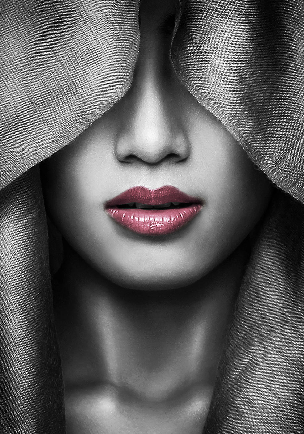 Canvastavla - Bonnet Pink