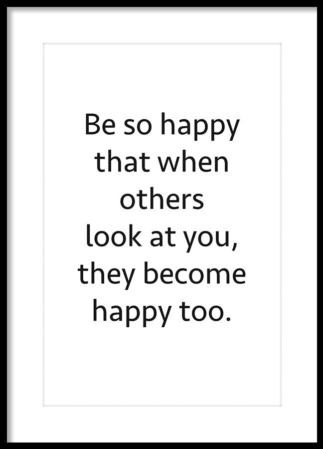 Poster - Happy