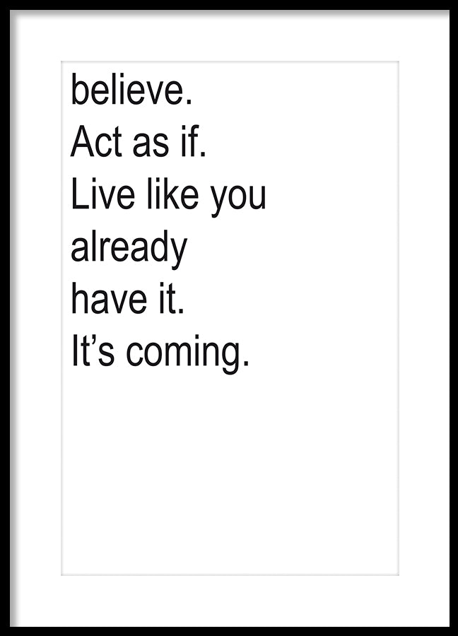Poster - Live