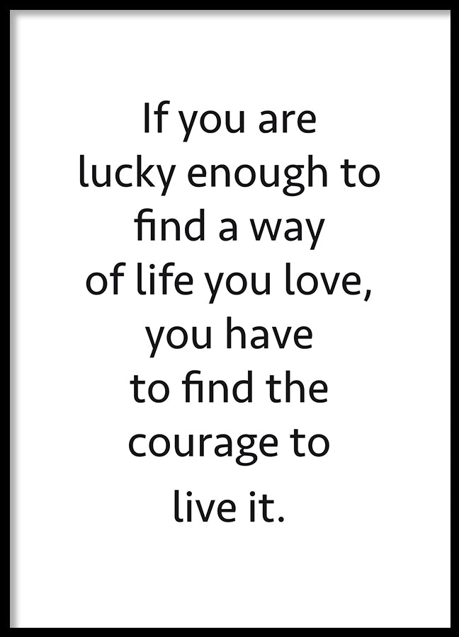 Poster - Lucky