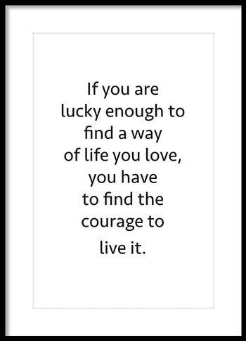 Poster - Lucky