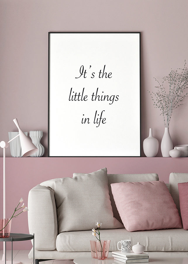 Poster - Litlle things