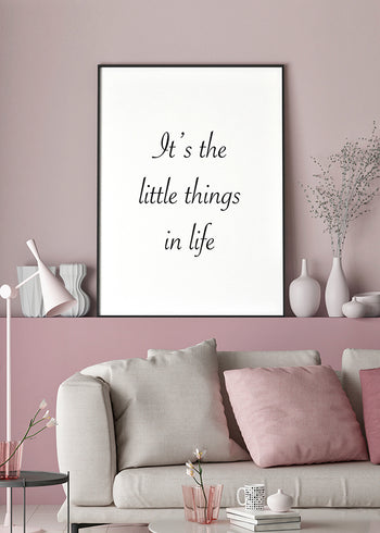 Poster - Litlle things