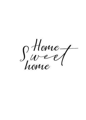 Poster - Home sweet home