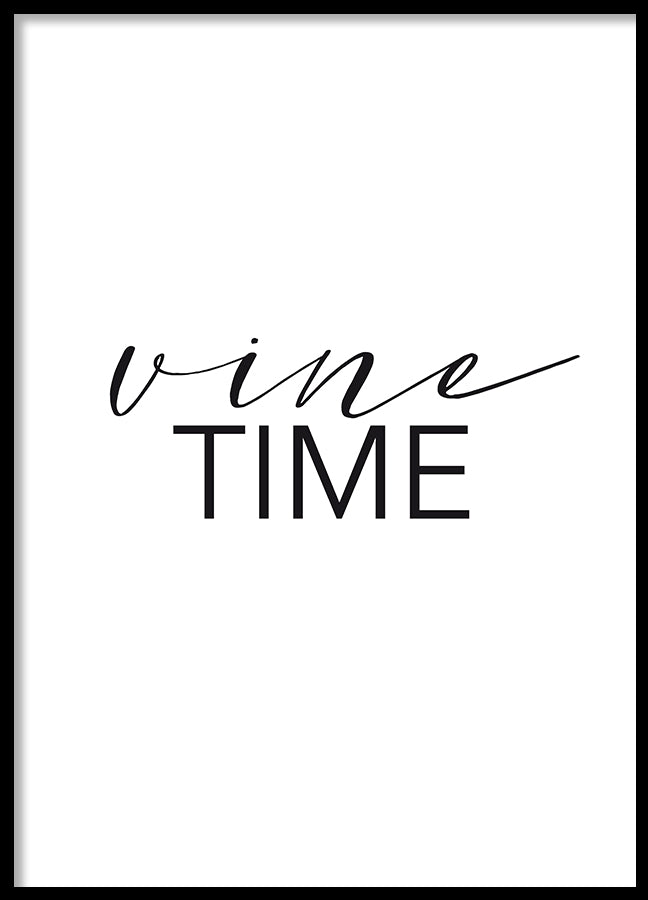 Poster - Vine time