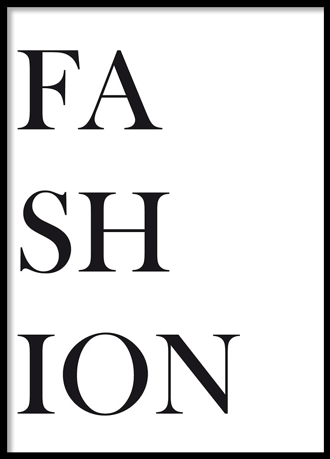 Poster - Fashion