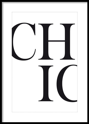 Poster - Chic