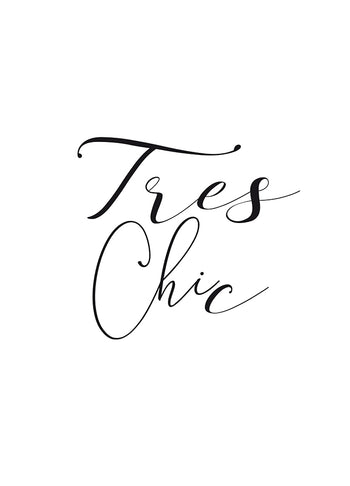 Poster - Tres chic