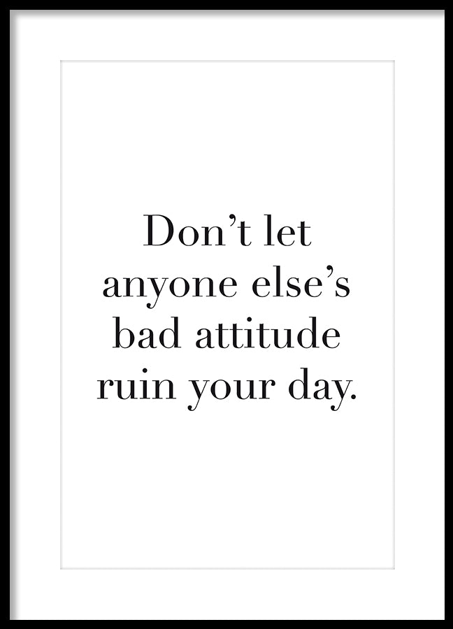 Poster - Don't let anyone...