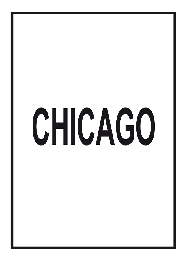 Poster - Chicago