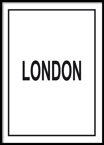 Poster - London