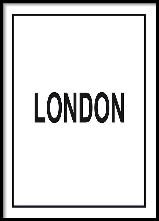 Poster - London