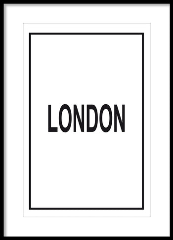 Poster - London