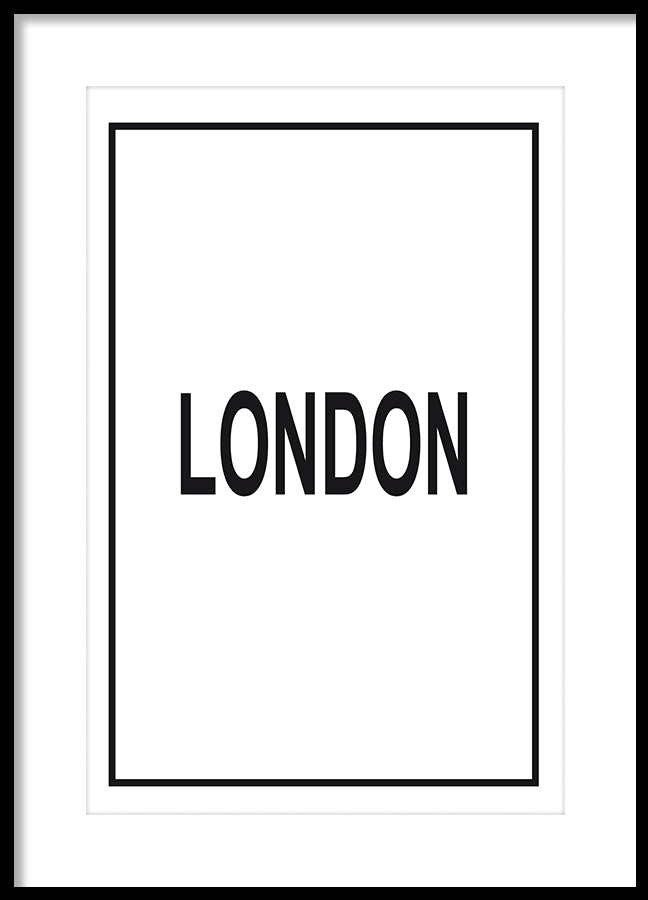 Poster - London